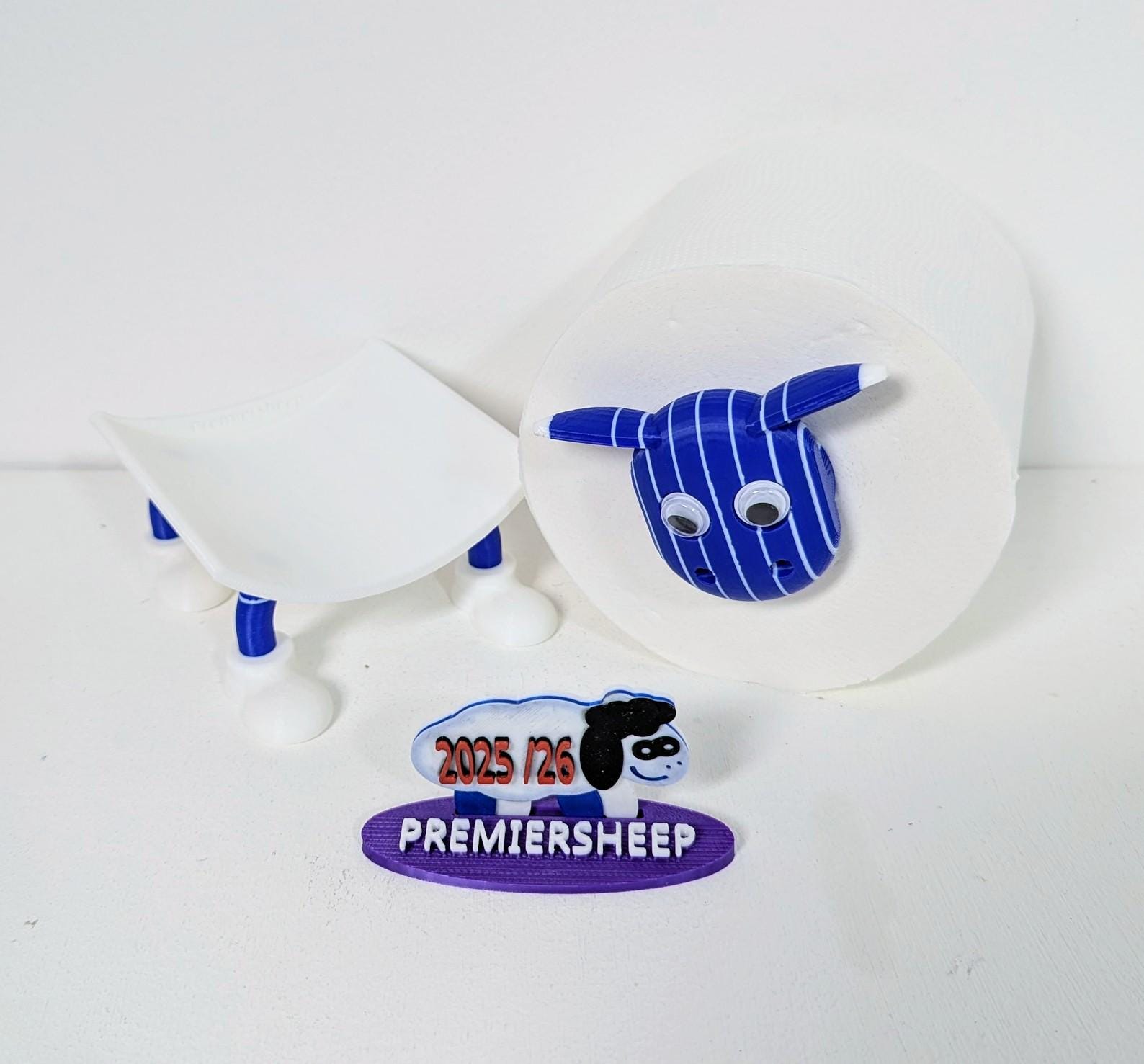 Cardiff City FC Toilet Roll Holder – Bluebirds 2025/26 by Chaddyverse