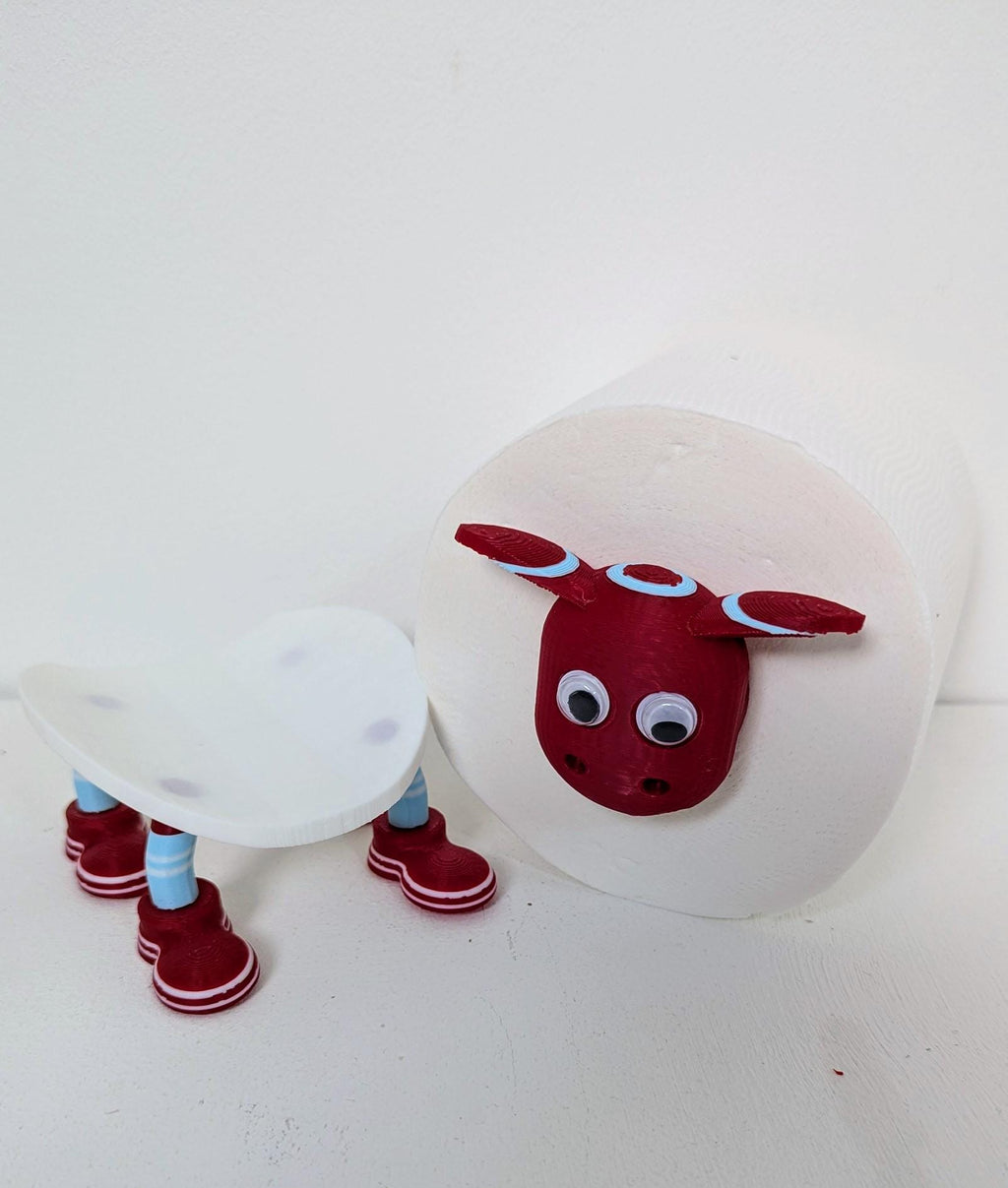 Chaddyverse Burnley FC Toilet Roll Holder – 2025/26 Football Fan Gift