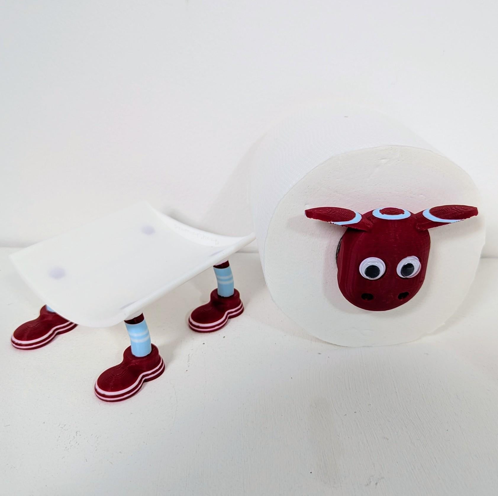 Chaddyverse Burnley FC Toilet Roll Holder – 2025/26 Football Fan Gift