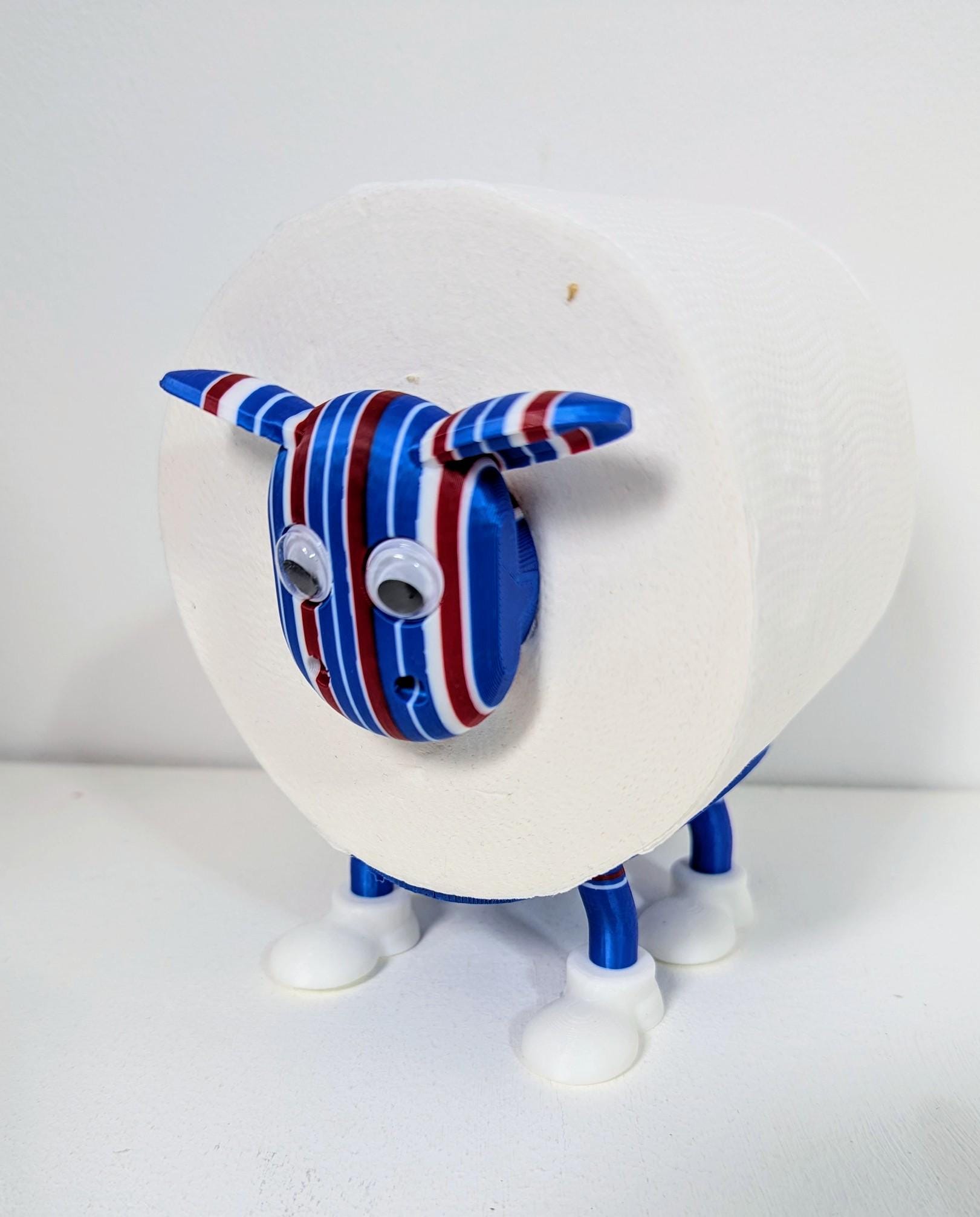 Chaddyverse Carlisle United Toilet Roll Holder – 2025/26 Football Fan Gift