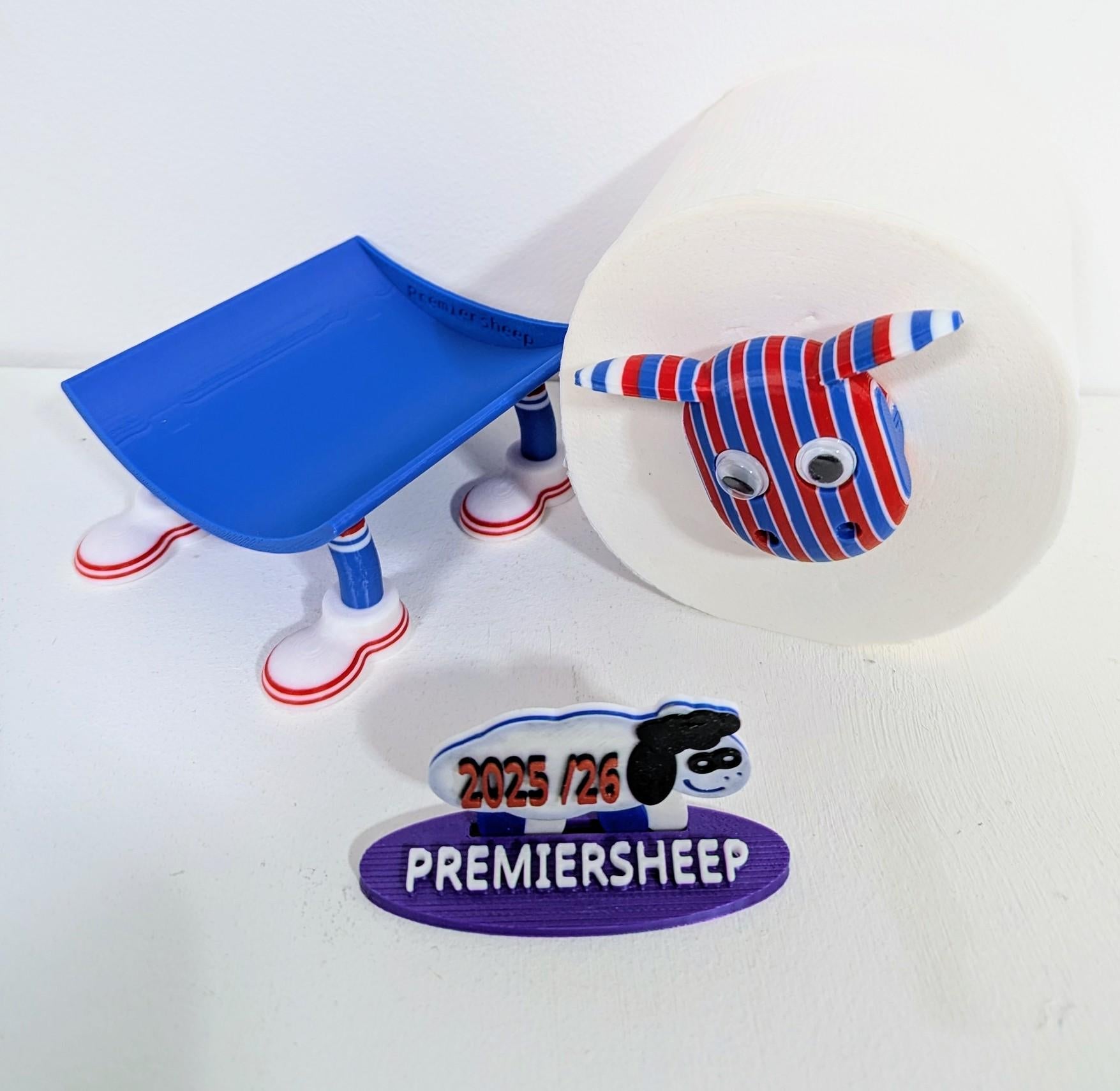 Chaddyverse Crystal Palace Toilet Roll Holder – 2025/26 Football Fan Gift