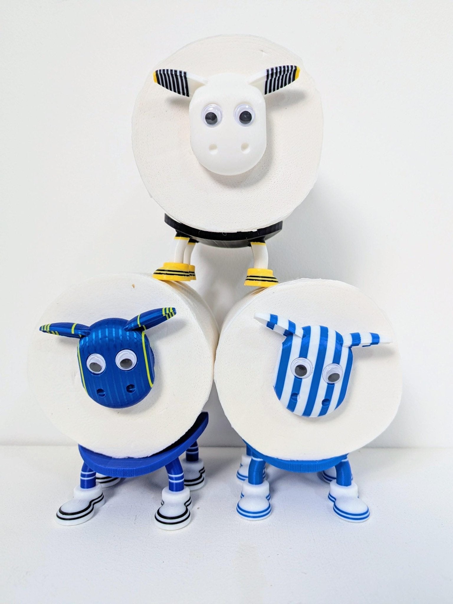 Chaddyverse Derby County Sheep Toilet Roll Holder – Football Fan Gift