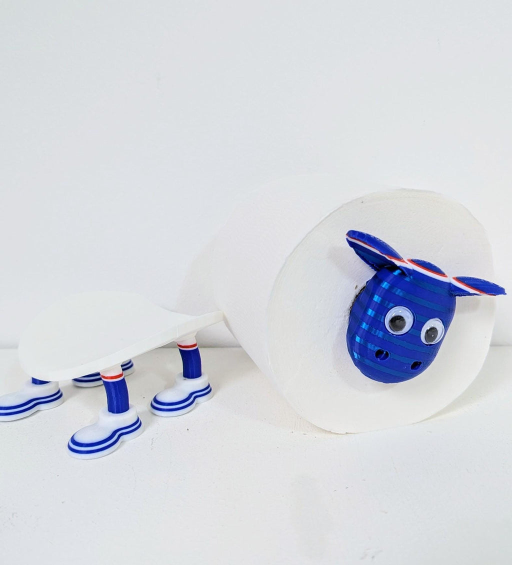 Chaddyverse Ipswich Town Toilet Roll Holder – 2025/26 Football Fan Gift