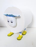 Chaddyverse Leeds United Toilet Roll Holder – 3D Printed Football Fan Gift