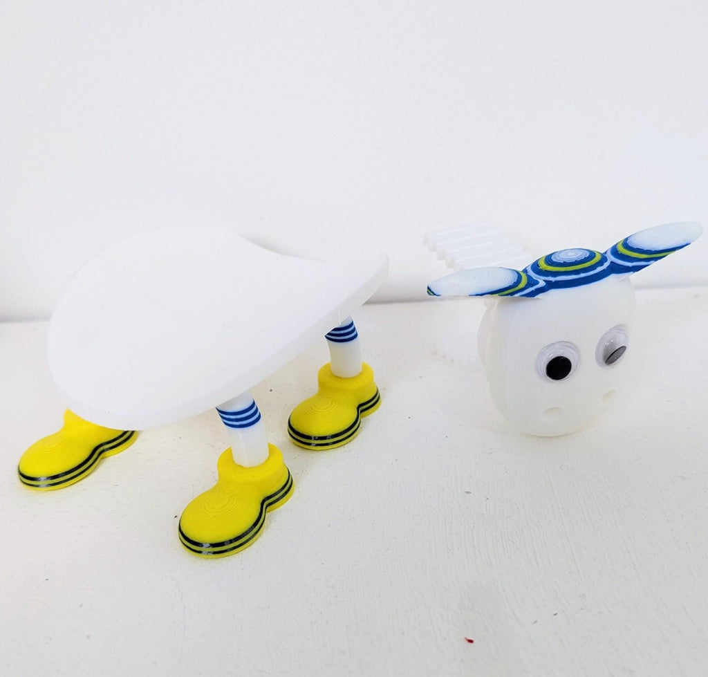 Chaddyverse Leeds United Toilet Roll Holder – 3D Printed Football Fan Gift