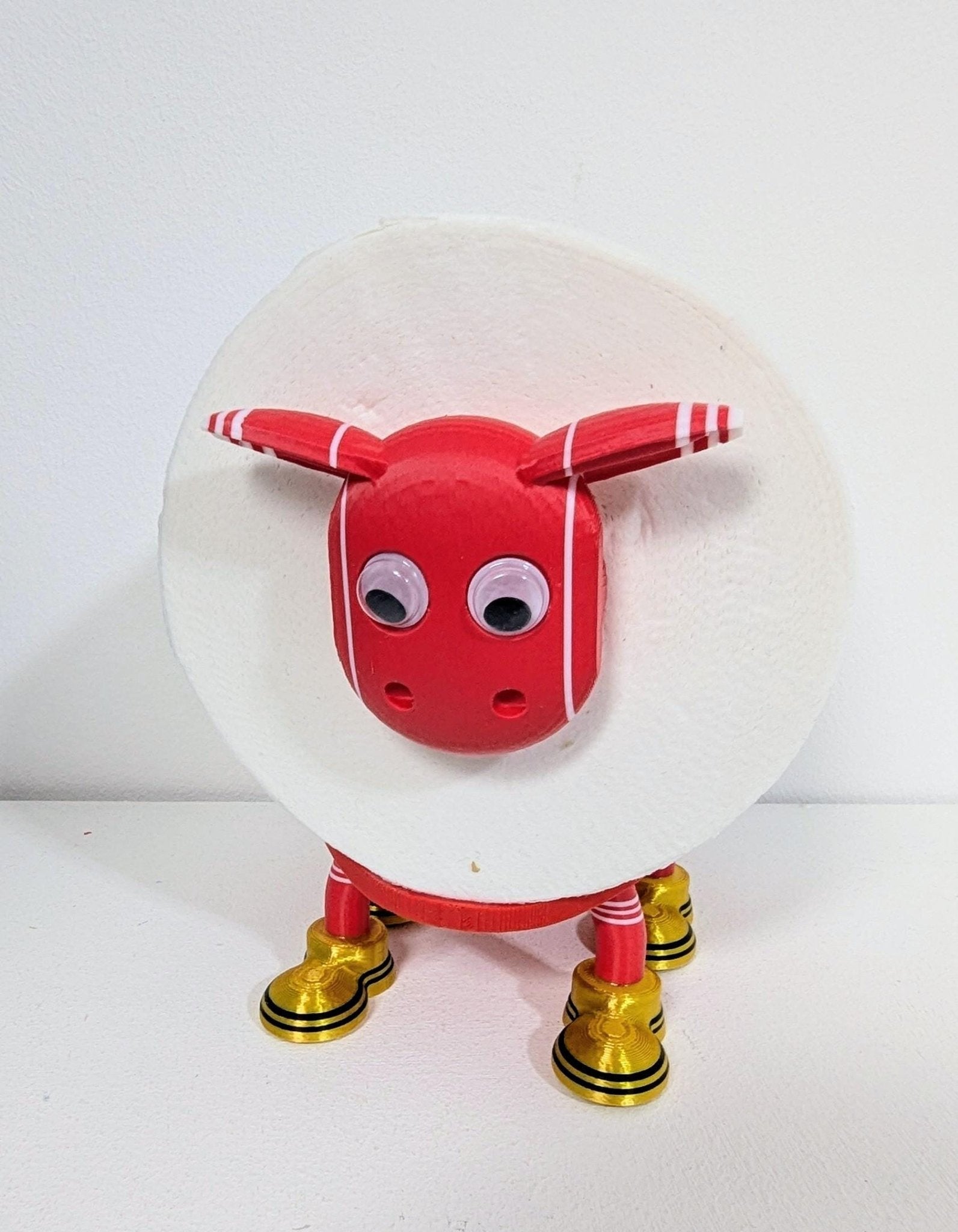 Chaddyverse Liverpool Toilet Roll Holder – 2025/26 Football Fan Sheep Gift