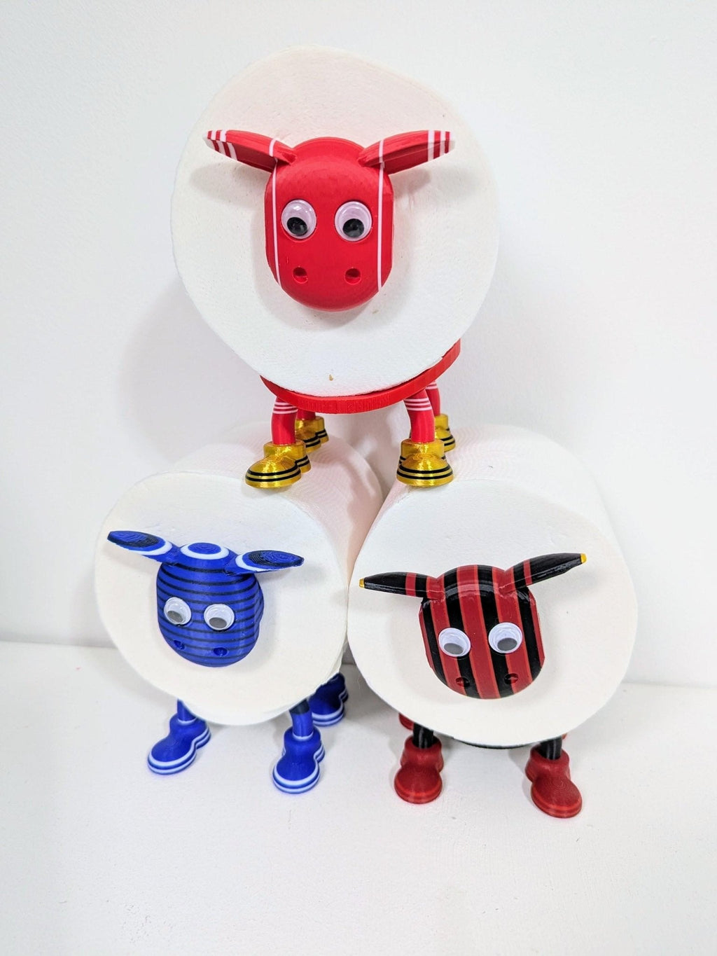 Chaddyverse Liverpool Toilet Roll Holder – 2025/26 Football Fan Sheep Gift