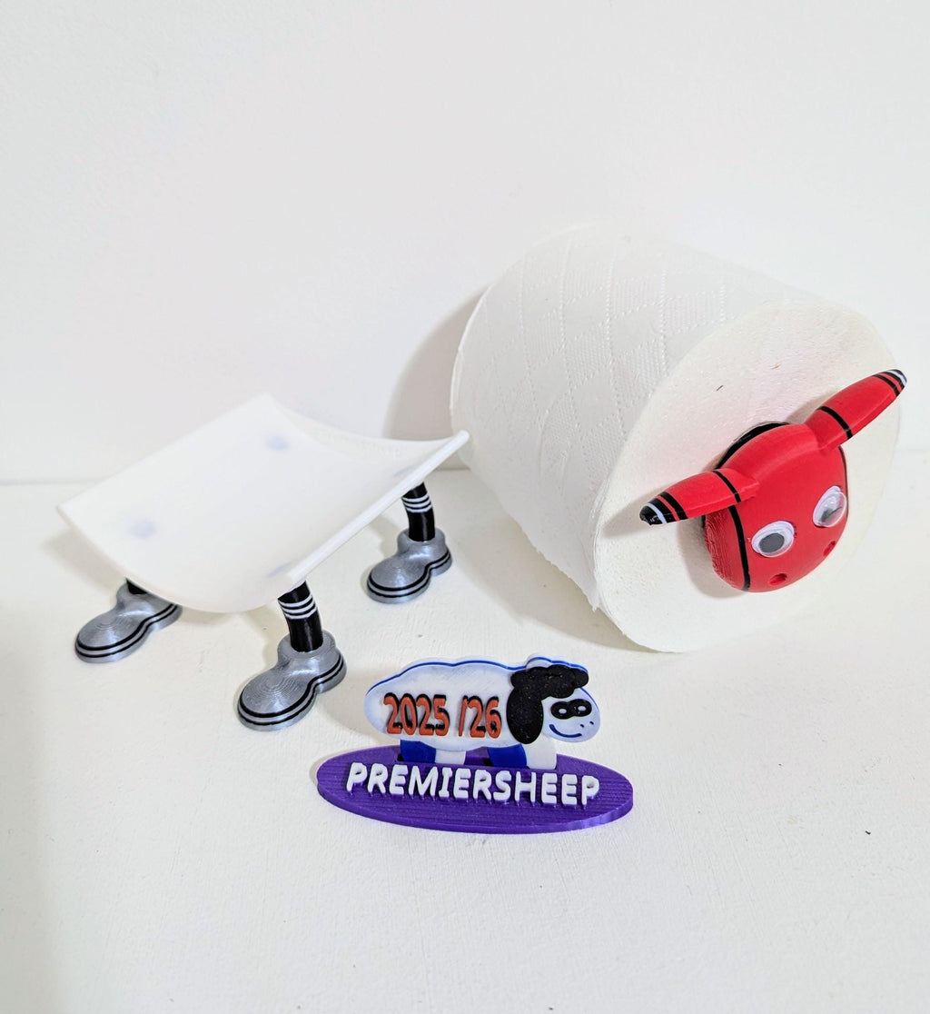 Manchester United Toilet Roll Holder – Premiersheep Football Fan Gift