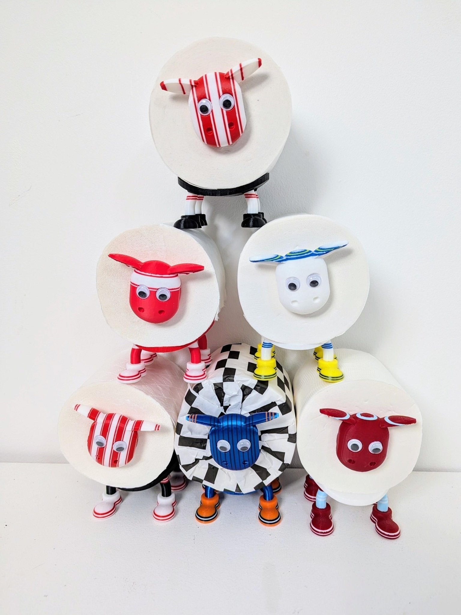 Chaddyverse Middlesbrough Sheep Toilet Roll Holder – 2025/26 Edition