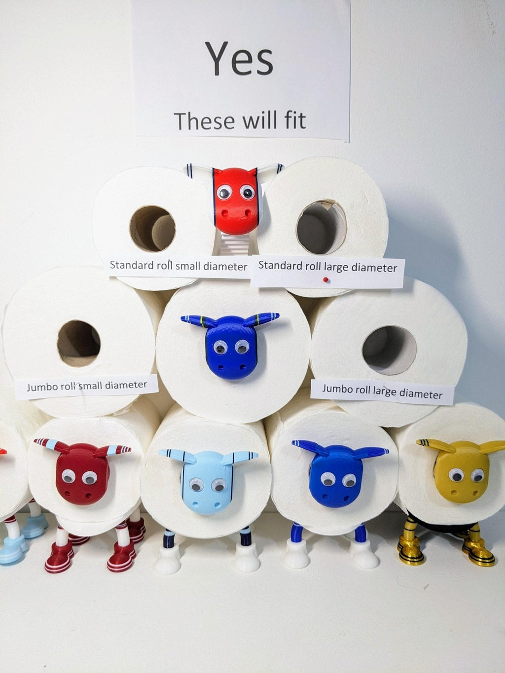Chaddyverse Wolves Toilet Roll Holder – Wolverhampton Wanderers Fan Gift