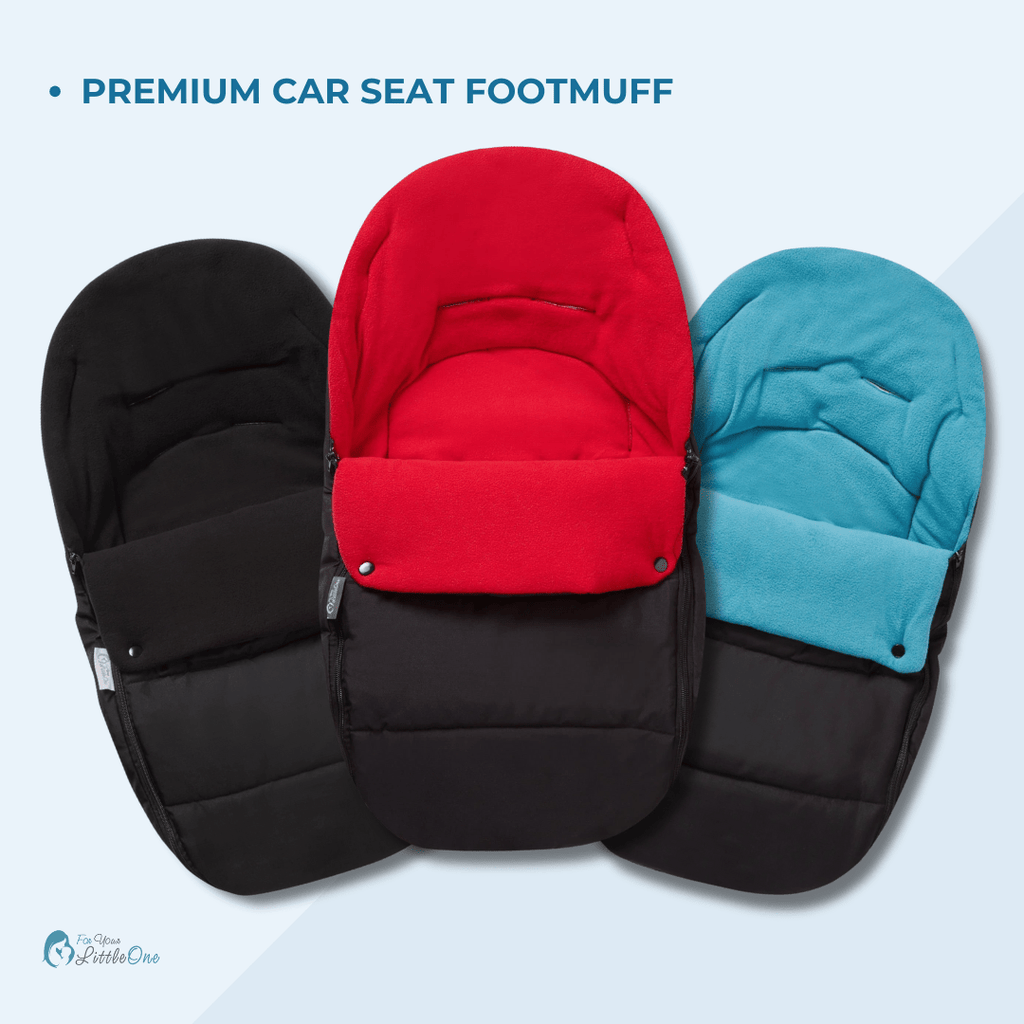 For Your Little One Universal Car Seat Footmuff | Fleece Cosy Toes