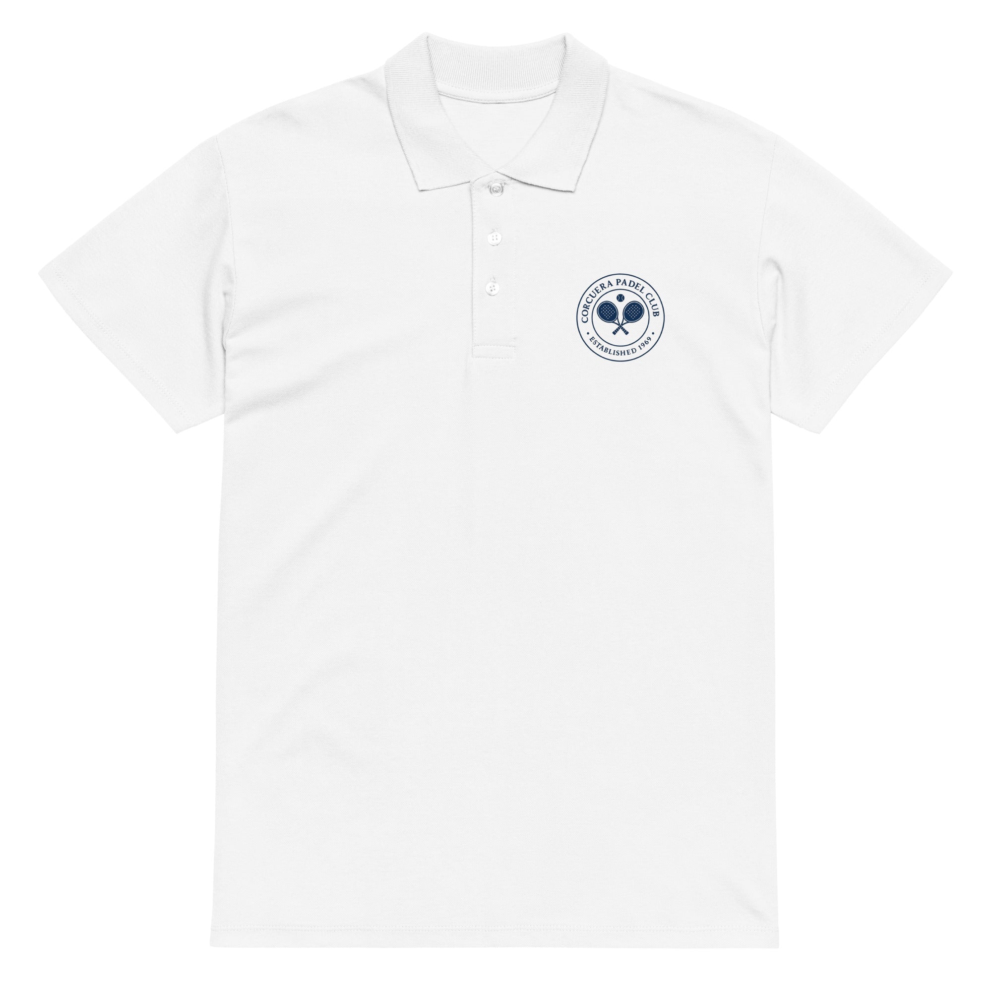 Premium Club Crest pique polo shirt