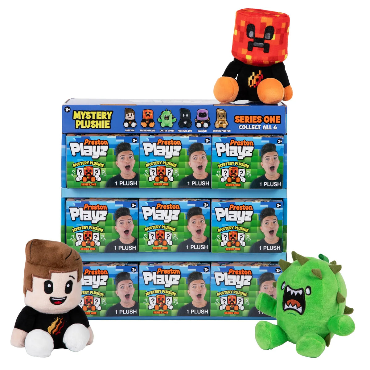 PrestonPlayz Mystery Plush Series 1 - 6" Collectible Gaming Toy by Snaps