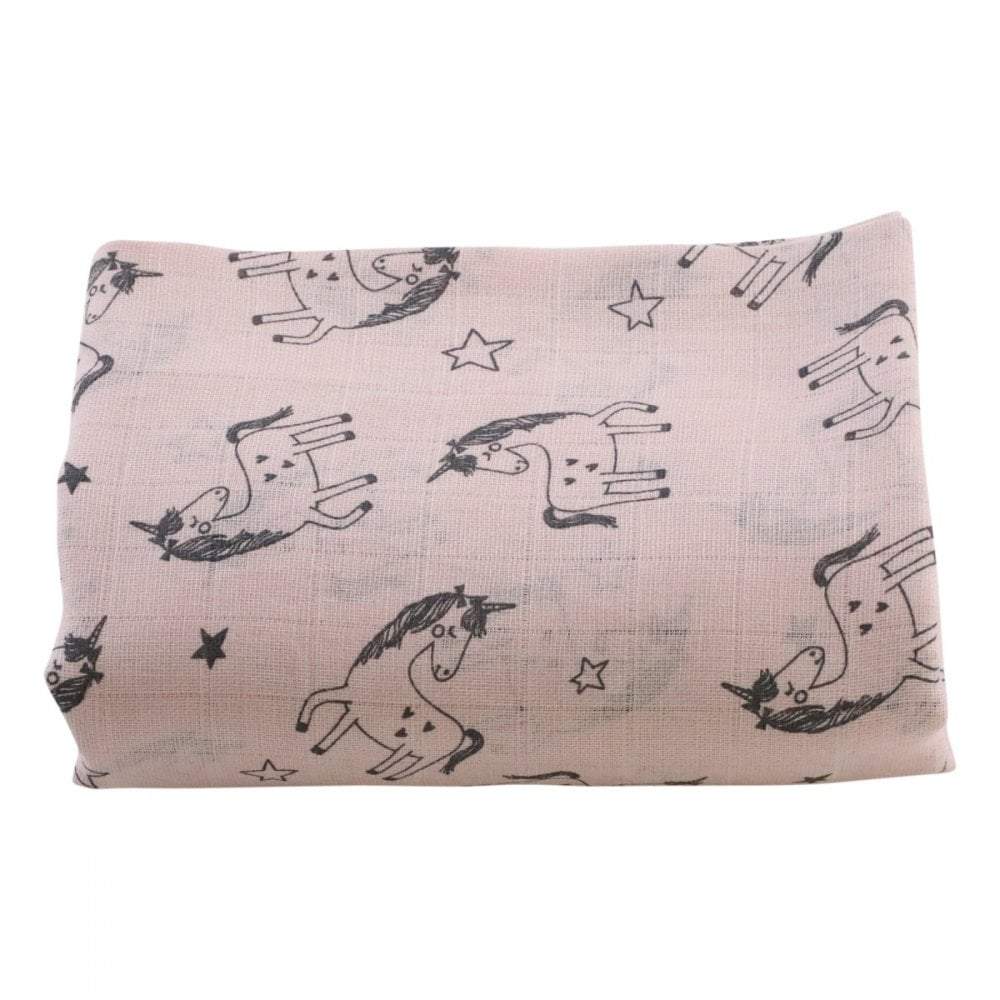 For Your Little One Printed Muslin Squares | 100% Cotton Baby Cloths 80x80cm