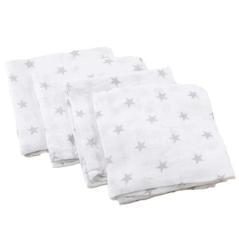 For Your Little One Printed Muslin Squares | 100% Cotton Baby Cloths 80x80cm