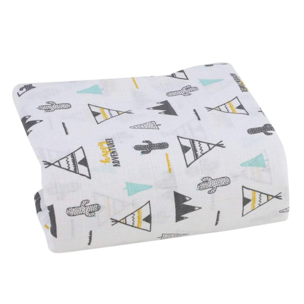 For Your Little One Printed Muslin Squares | 100% Cotton Baby Cloths 80x80cm