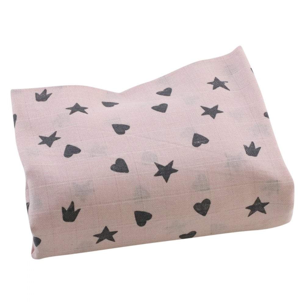 For Your Little One Printed Muslin Squares | 100% Cotton Baby Cloths 80x80cm