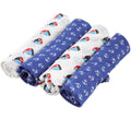 For Your Little One Printed Muslin Squares | 100% Cotton Baby Cloths 80x80cm