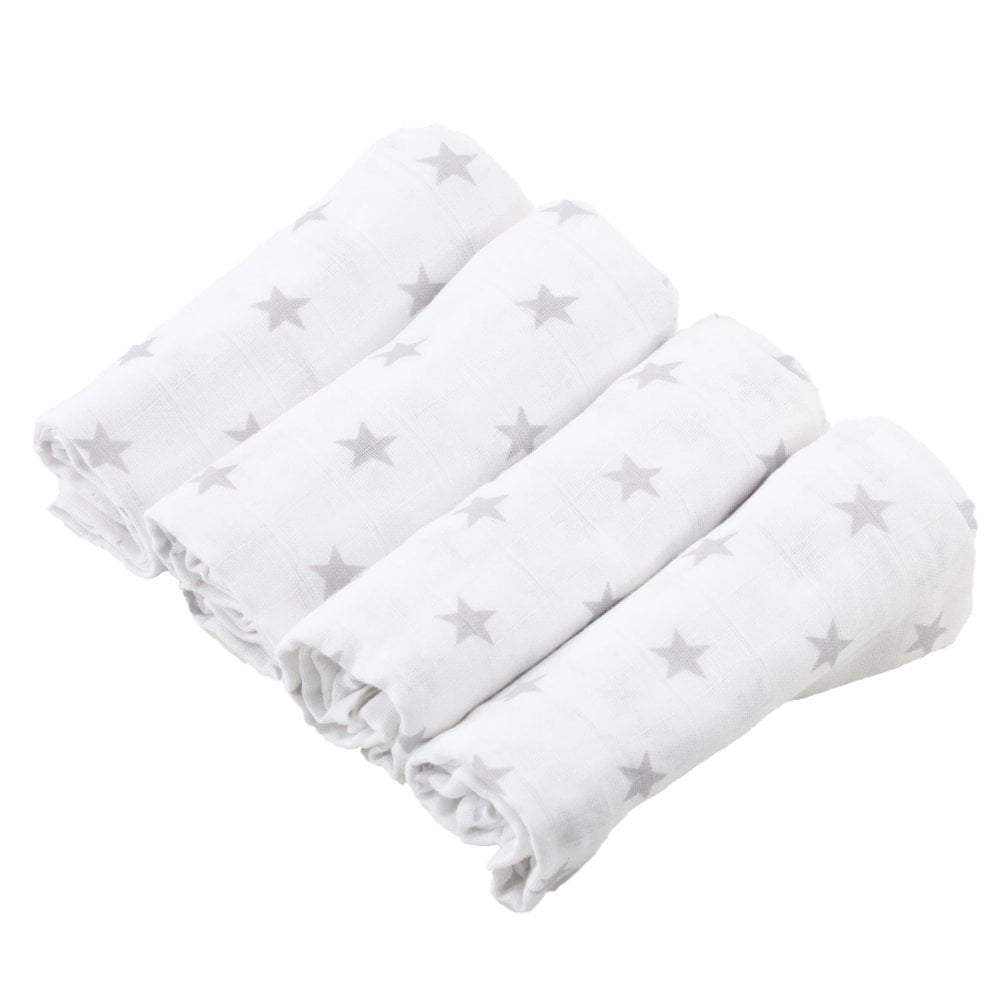 For Your Little One Printed Muslin Squares | 100% Cotton Baby Cloths 80x80cm