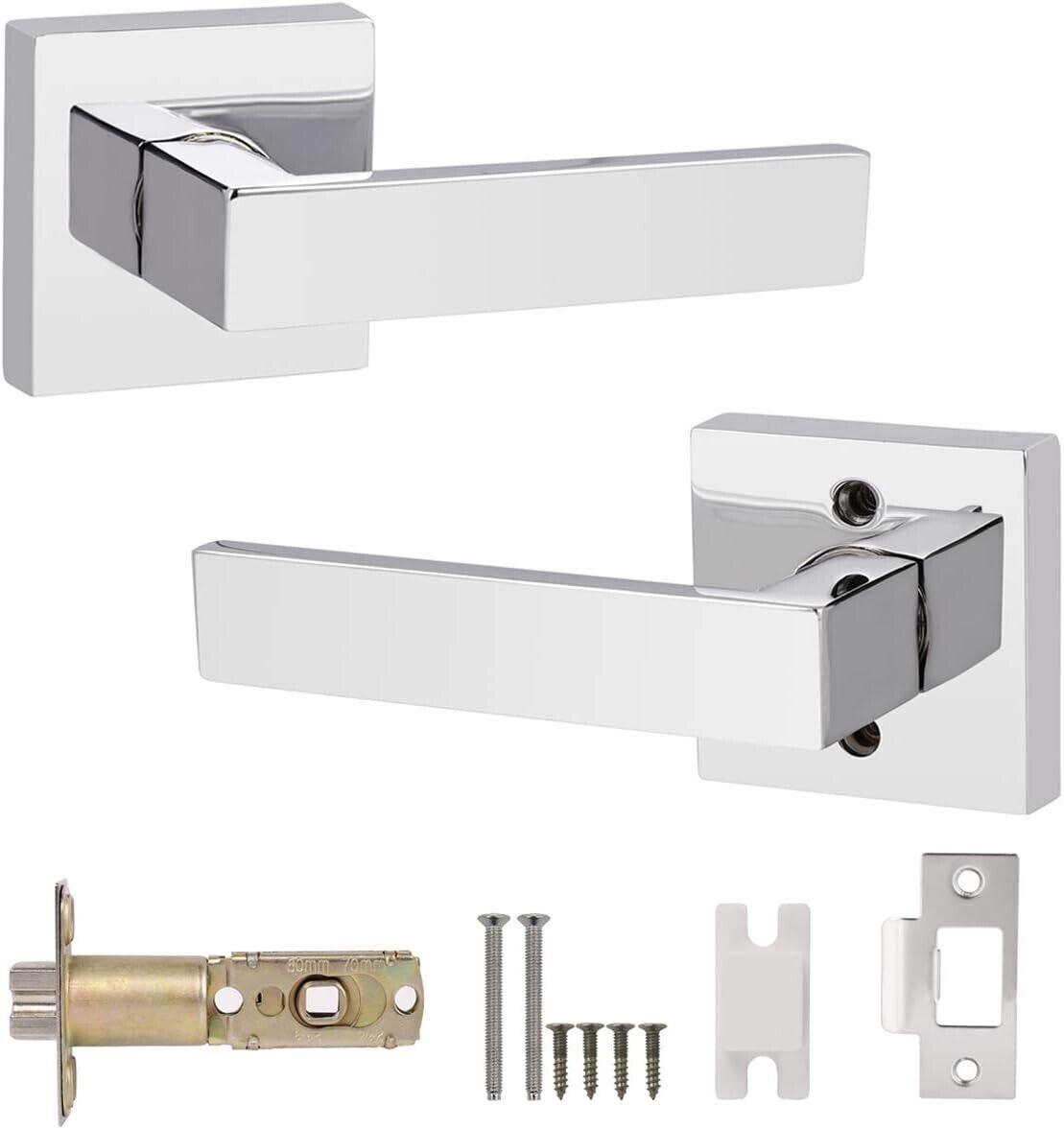 Probrico Stainless Steel Passage Door Lever – Interior Hallway Handle