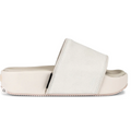 Adidas Y-3 Suede Platform Slides – Ivory Leather Wide Fit EU 38