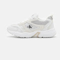 Calvin Klein Retro Tennis Trainers – Suede Mesh Platform Sneakers