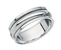 Gecko Jewellery Sterling Silver Rotating Band Ring – Kinetic Fidget Ring