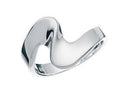 Gecko Jewellery Sterling Silver Twist Ring – Polished Stackable Band