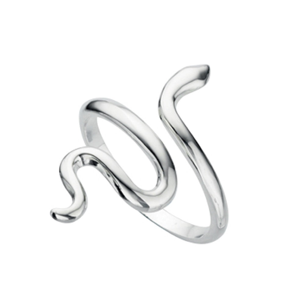 Gecko Jewellery Retail Sterling Silver Snake Ring – Nature Inspired