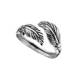 Gecko Jewellery Feather Wrap Around Toe Ring – Adjustable Silver Style