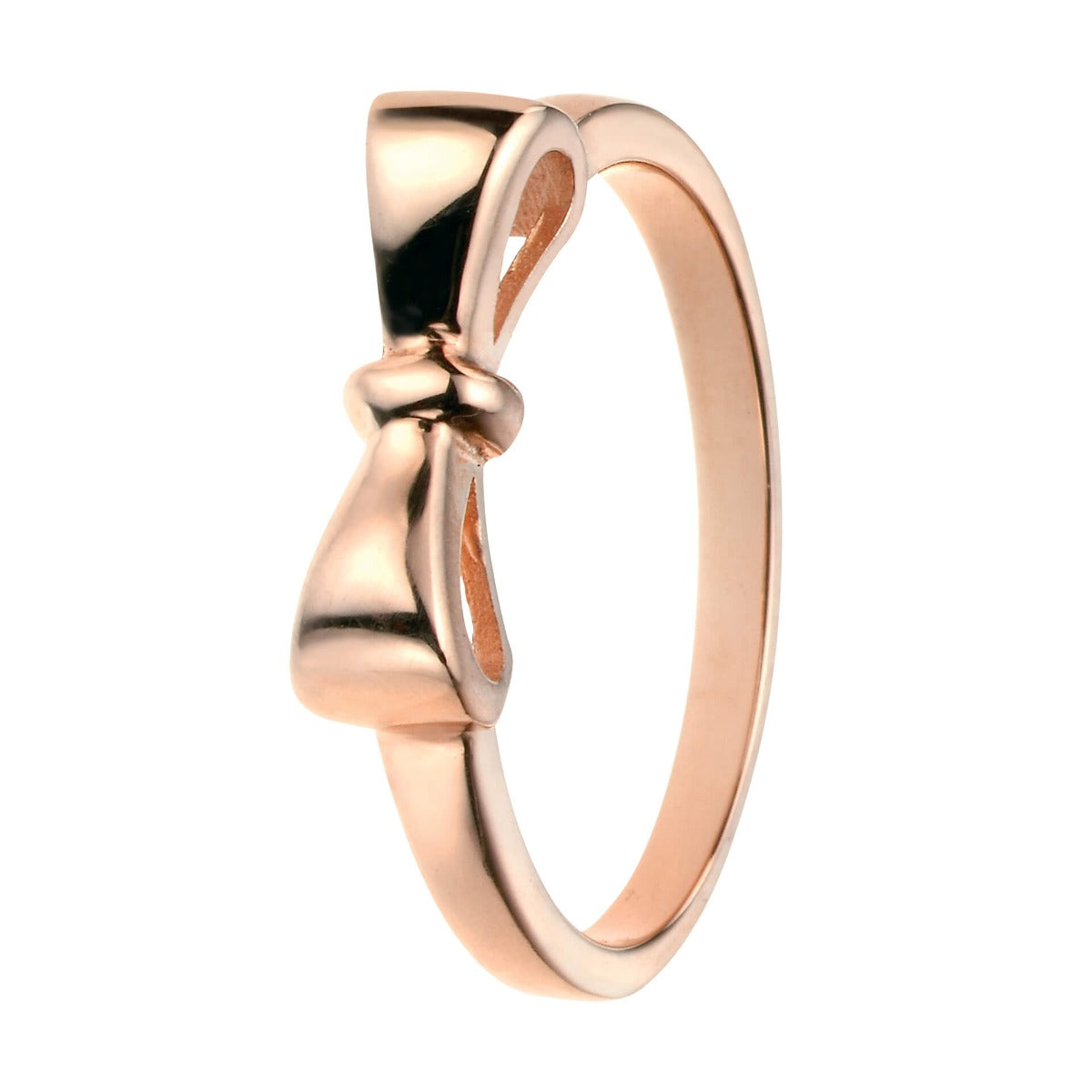 Gecko Jewellery Retail Sterling Silver Bow Ring for Women – Gift Idea