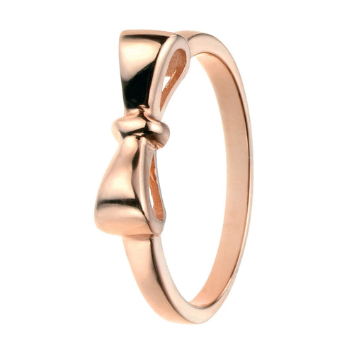 Gecko Jewellery Retail Sterling Silver Bow Ring for Women – Gift Idea