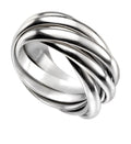 Gecko Jewellery Sterling Silver Heavyweight Russian Wedding Ring Band