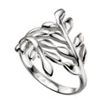 Vine Leaf Wrap Ring in Sterling Silver | Gecko Jewellery Retail