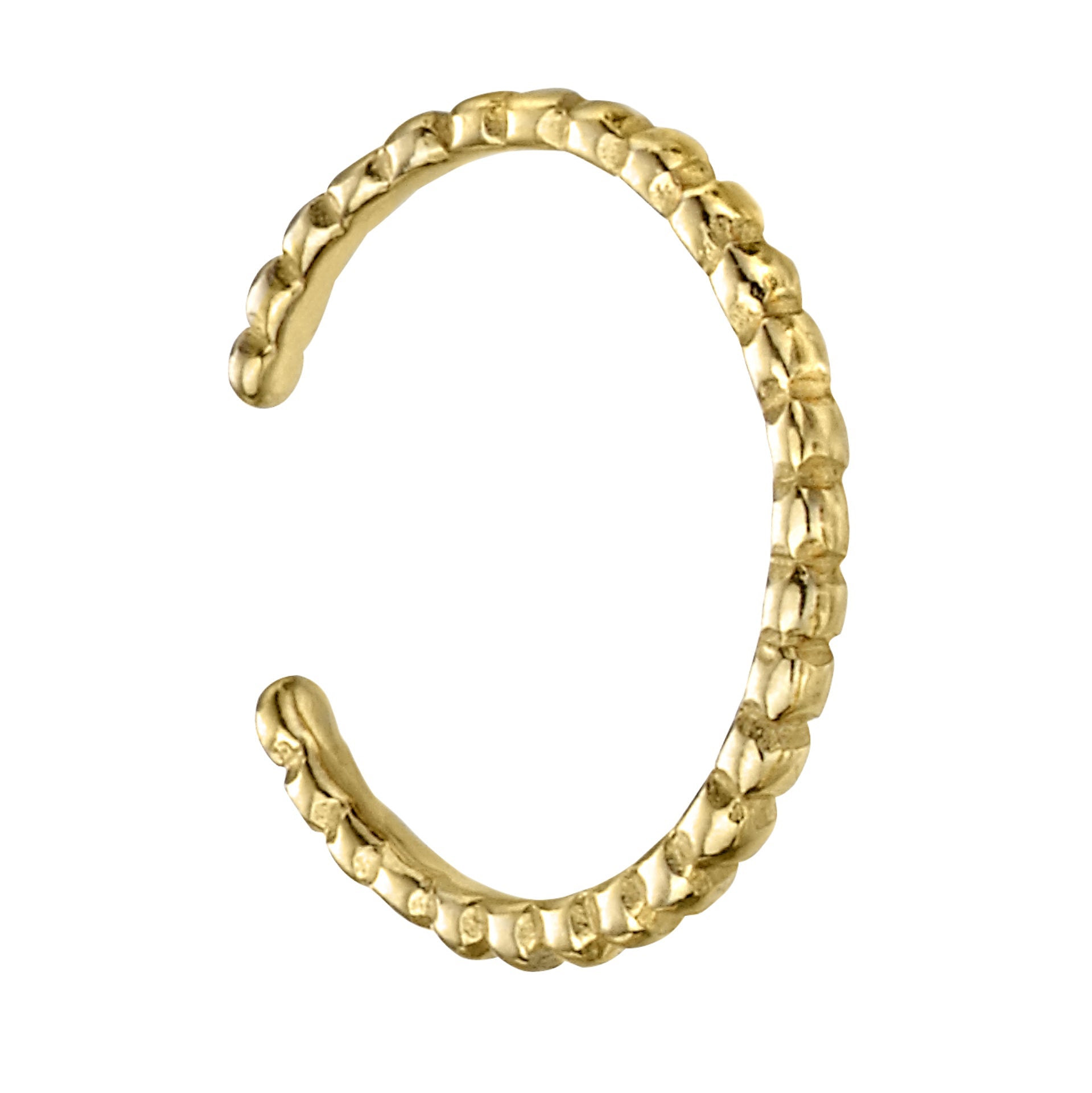 Gecko Jewellery Retail Ball Toe Ring - Adjustable Silver Style Accessory