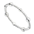 Gecko Jewellery Small Bead Ring | Polished 925 Sterling Silver Band