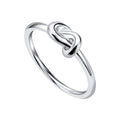 Love Knot Ring – Gecko Jewellery Recycled Sterling Silver Band