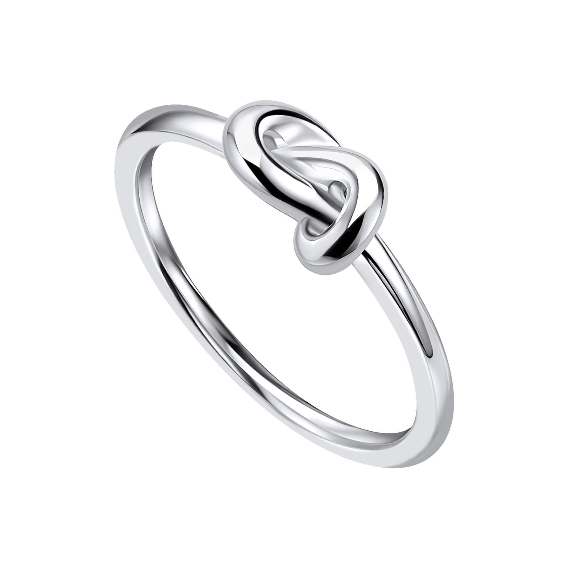 Love Knot Ring – Gecko Jewellery Recycled Sterling Silver Band