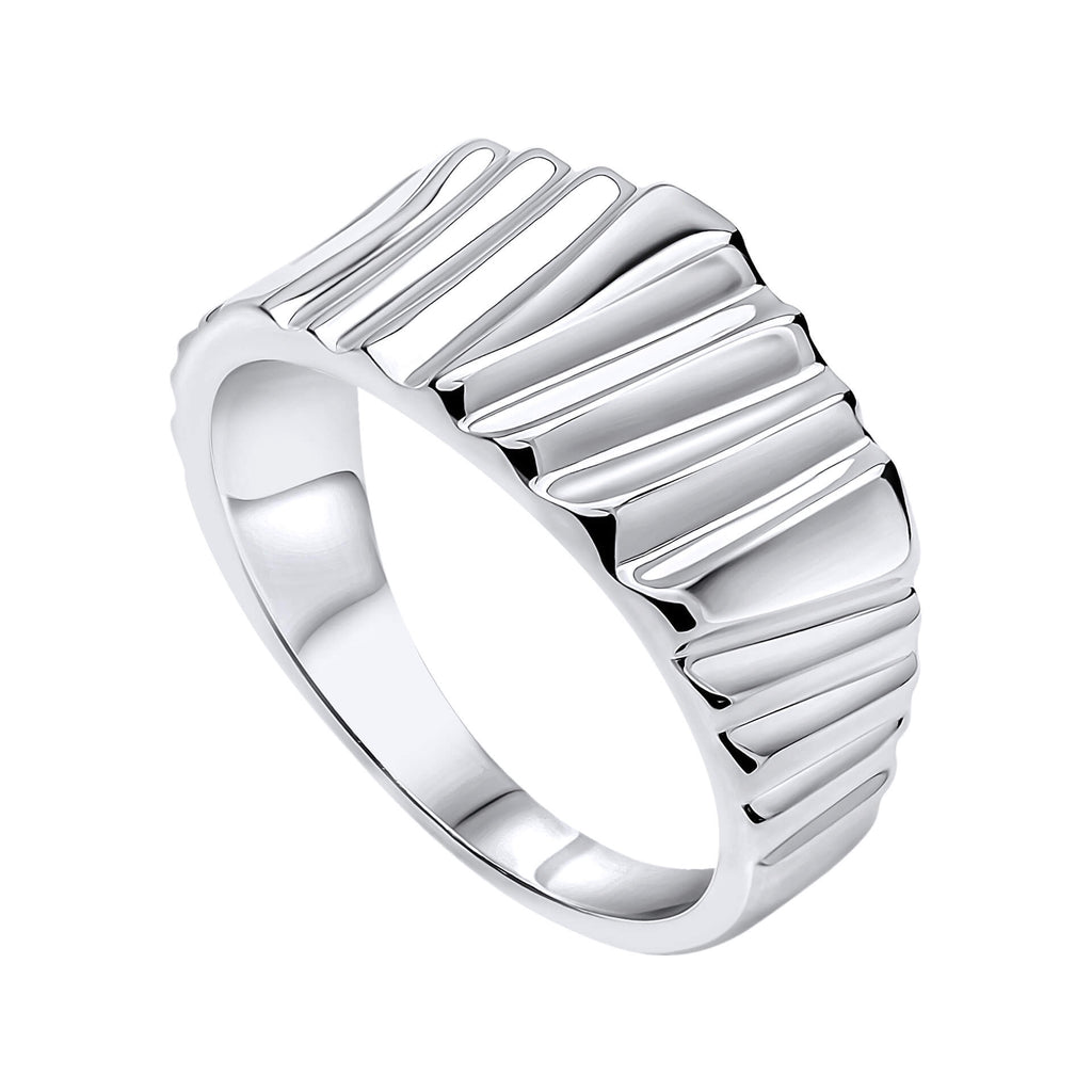 Tree Bark Textured Ring – Gecko Jewellery Retail Organic Nature Style