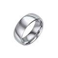 Gecko Jewellery Plain Polished Tungsten Ring – Durable Minimalist Band