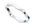 Wavy Band Ring in Sterling Silver – Gecko Jewellery Stacking Ring