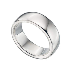 Solid Band Ring in Sterling Silver by Gecko Jewellery Retail