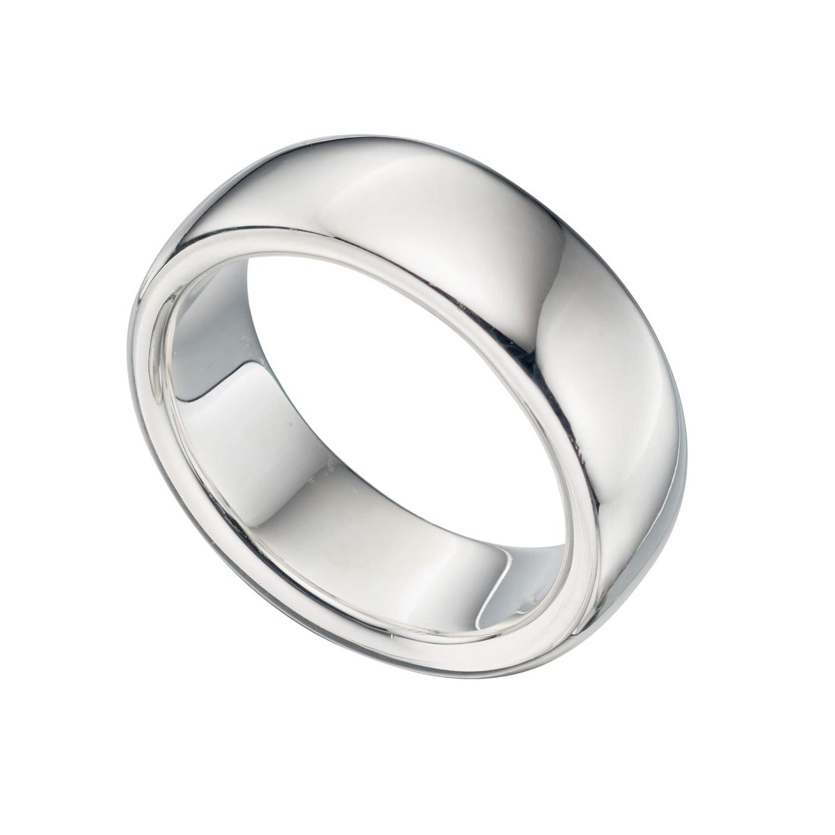 Solid Band Ring in Sterling Silver by Gecko Jewellery Retail