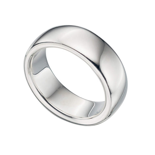 Solid Band Ring in Sterling Silver by Gecko Jewellery Retail