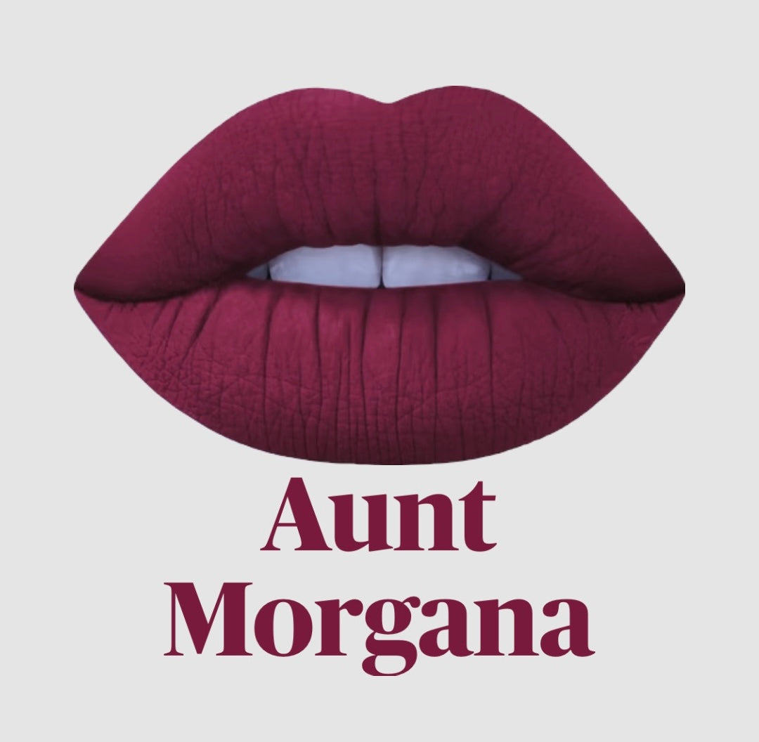 Radioactive Unicorn Aunt Morgana Lipstick – Dark Pink Raspberry Vegan