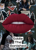 Radioactive Unicorn Eddie Is Banished Matte Liquid Lipstick - Dark Red