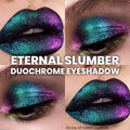 Radioactive Unicorn Eternal Slumber Green Purple Duochrome Eye Shadow