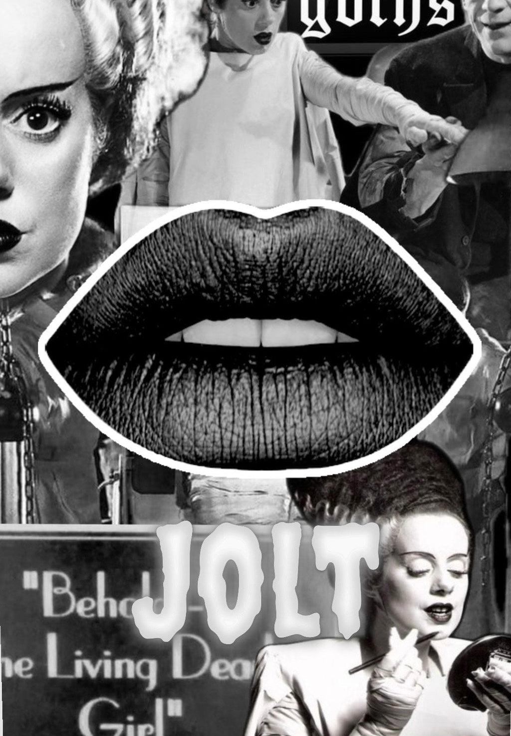Radioactive Unicorn Jolt Lipstick – Dark Grey Vegan Matte Lip Color