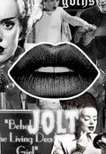 Radioactive Unicorn Jolt Lipstick – Dark Grey Vegan Matte Lip Color