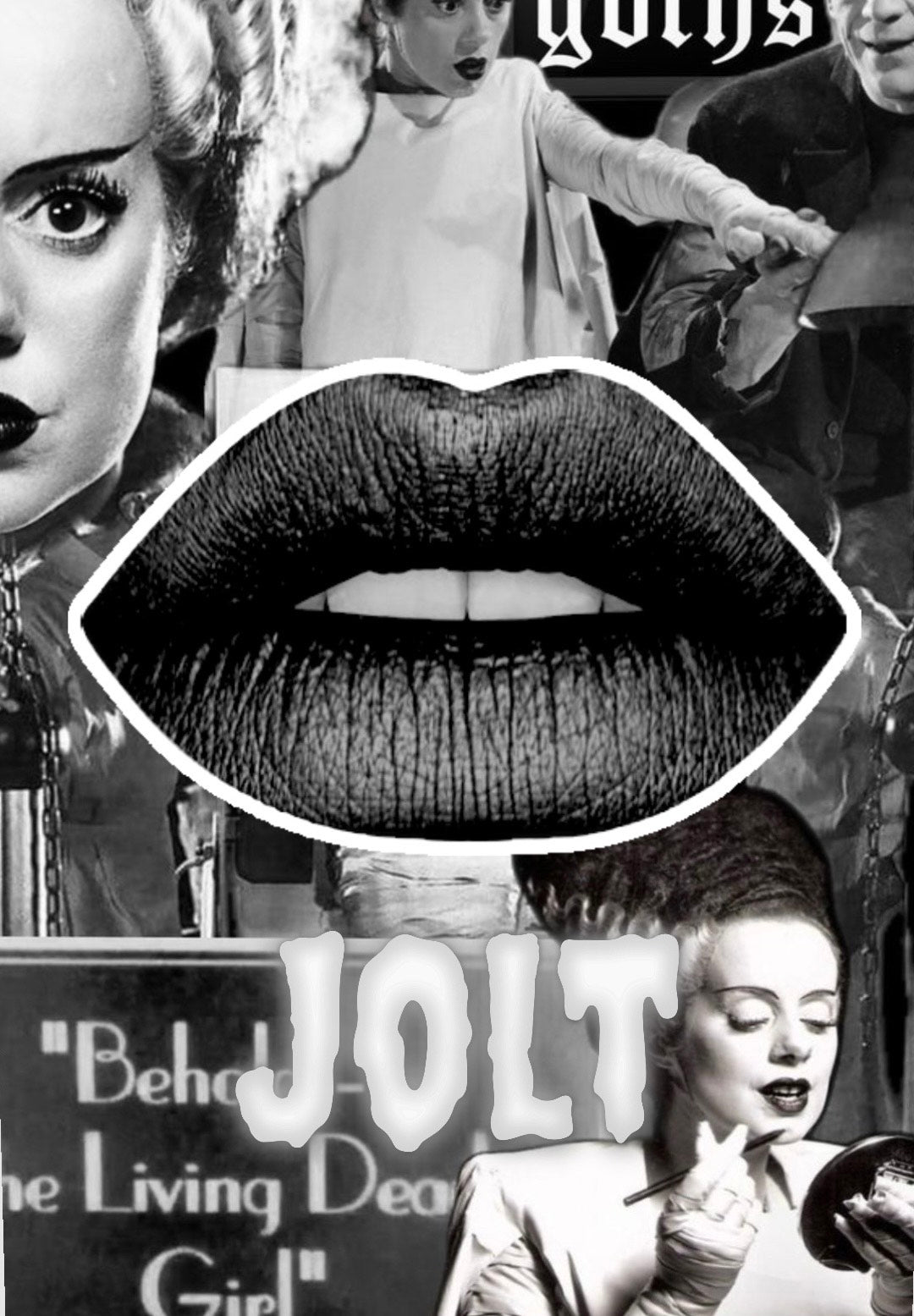 Radioactive Unicorn Jolt Lipstick – Dark Grey Vegan Matte Lip Color